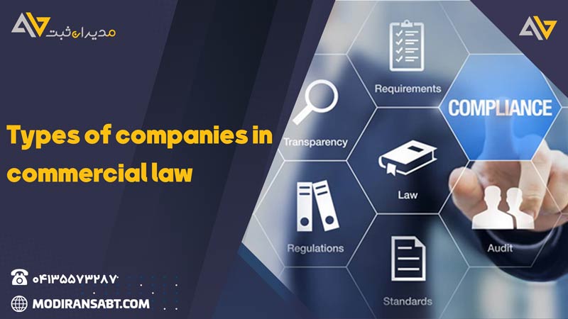 Types of companies in commercial law